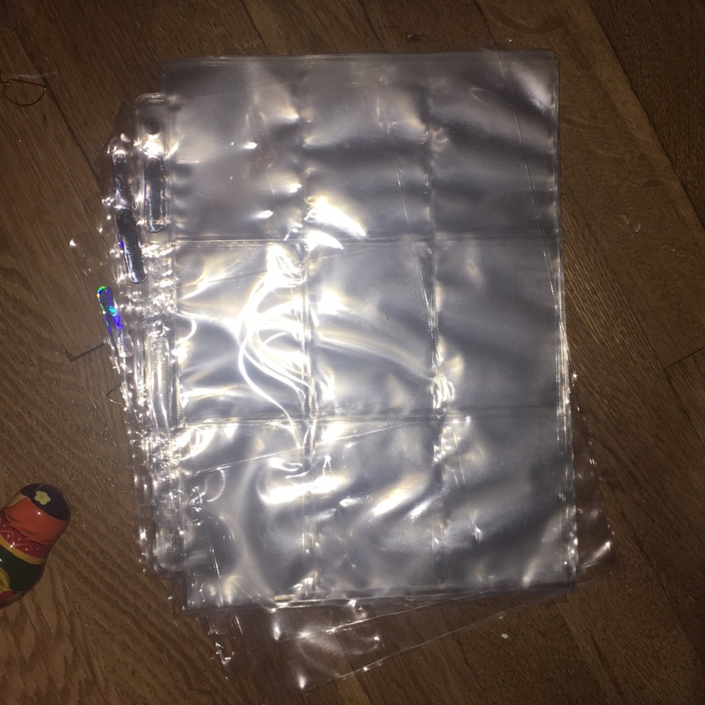 Clear sleeve Trading card holders 44pcs
